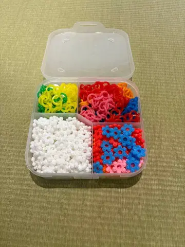 체인 반지 꽃 튕기기 세트