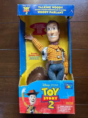 디즈니 토킹 우디 피규어 토이 스토리 2