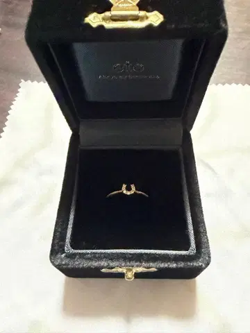 ete 호스슈 반지 K10 7호