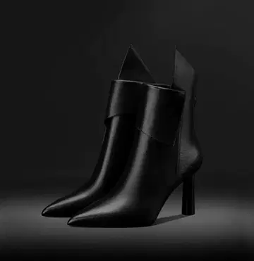 블랙 앵클부츠 숏부츠 37 새상품