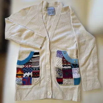 패치워크 가디건 M~L 사이즈
