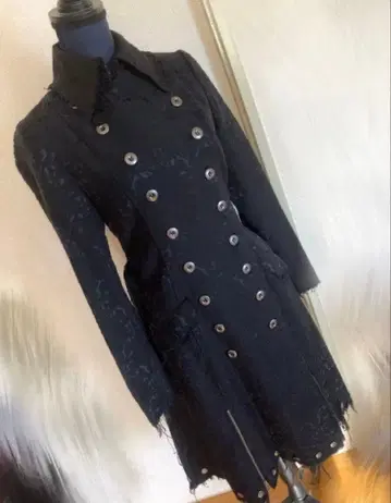 BLACK PEACE NOW 롱 코트