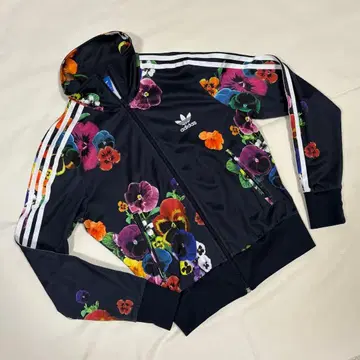 아디다스 오리지널 팬지 꽃무늬 트랙 자켓 저지