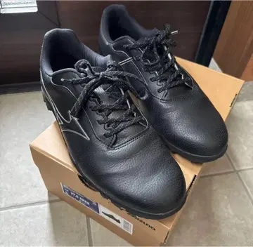 미즈노 블랙 골프화 스파이크 포함