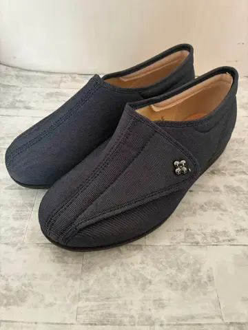 새상품급 쾌보주의 간호화 네이비 데님 23.0 간호 신발 일본제