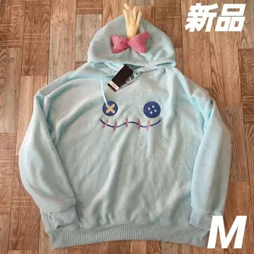 새상품 디즈니 플리스 스티치 스크럼프  후드티 인형옷