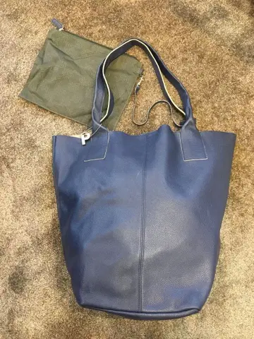 PICARD 피카드 토트백 독일제 가죽 블루