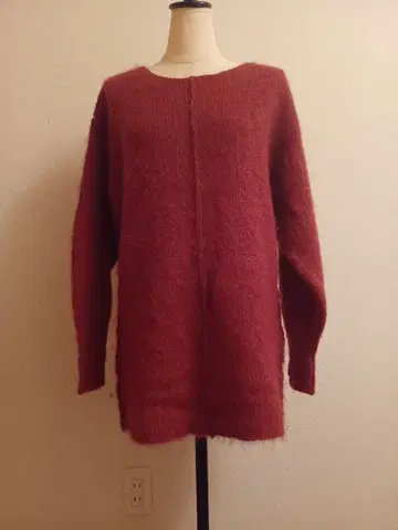 스터링 루어 오버 사이즈 니트 스웨터