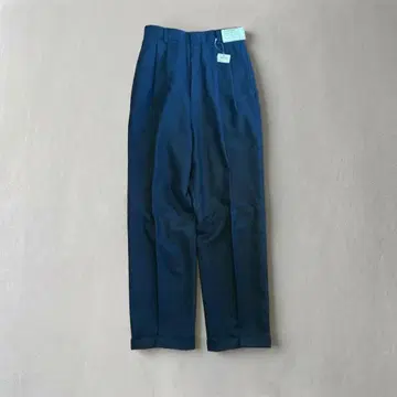 택 포함 새상품 브룩스브라더스 밑단 더블 테이퍼드 울 팬츠 23000엔