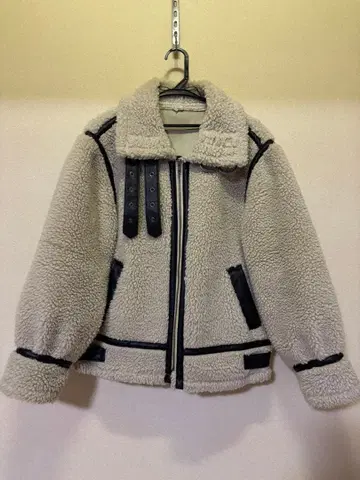 여성용 점퍼 보아 블루종 M 사이즈