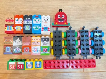 SL맨과 123! 숫자 블록 세트 호빵맨