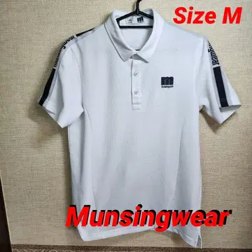 [ 컨디션 최상 ] Munsingwear 먼싱웨어 반팔 화이트 사이즈 M