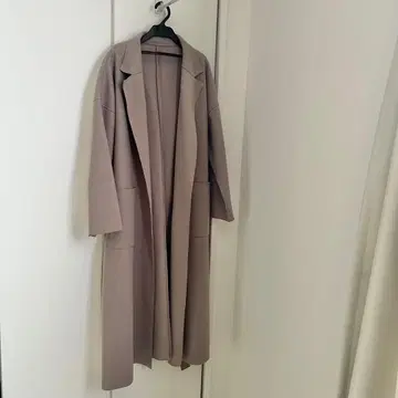 a.v.v 롱 코트 모카