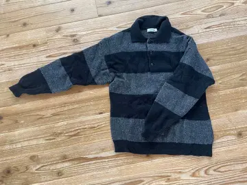 몽키타임 monkeytime 울 혼방 스트라이프 긴팔 스웨터