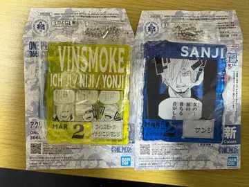 상디 원피스 베이스샵 복권 아크릴 블록 참 제일복권