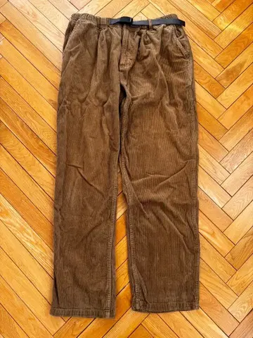 그라미치 코듀로이 팬츠 L 브라운