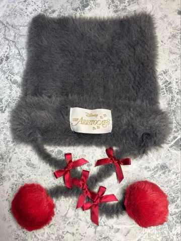 디즈니 아리스토캣 베를리오즈 팬캡 니트 모자