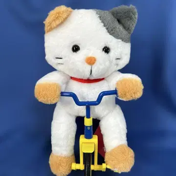 자전거 타는 고양이 봉제 인형 다이토 한정판