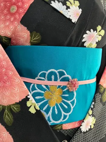 쿄후쿠로 오비 폴리에스테르 세탁 가능