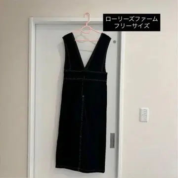 슬리브리스 롱 원피스 프리 사이즈 블랙