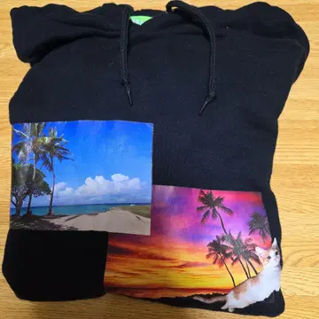 Kitson, 아야나기 쇼 콜라보 블랙 후드티