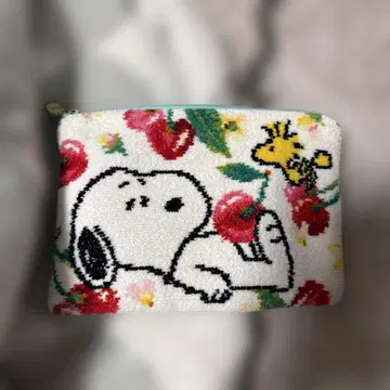 FEILER 스누피 꽃무늬 파우치