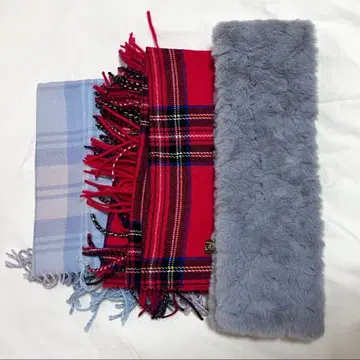 여성용 머플러 3종 세트