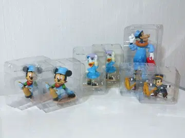 Disney 미키 데이지 구피 칩 피규어 7체 세트