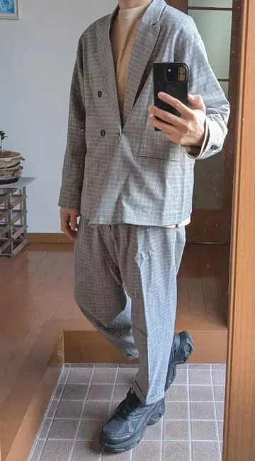 셋업 자켓 팬츠