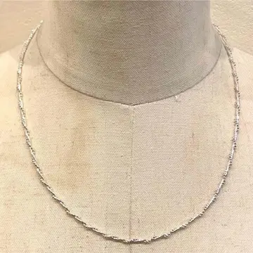 SILVER925 DNA DESIGN NECKLACE/실버/목걸이