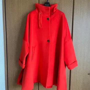 [ 새상품 기간 한정 가격 ] ROSE BUD 오렌지 롱 코트