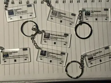 Oasis 키링 7종 세트