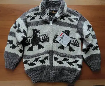 카우친 스웨터 썬더버드 남성용 M 사이즈 캐나다제 빈티지