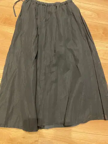 로브 드 폴 오간자 리버서블 스커트