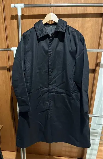 무인양품 코트 블랙