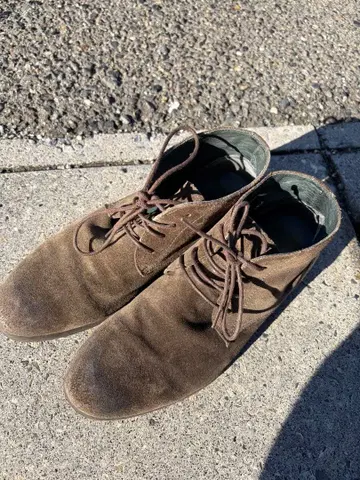 리플레이 브라운 스웨이드 처카 부츠