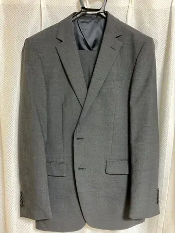 비즈니스 정장 그레이 2 버튼 Y8