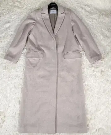 새상품급 FRAMEWORK 롱 코트 체스터 코트 아이보리 울 M