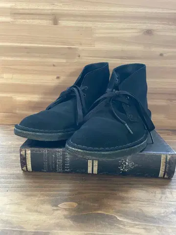 클락스 데저트 부츠 UK8 블랙