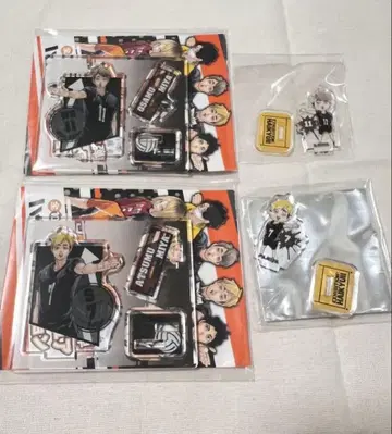 하이큐!! 하이큐전 아크릴 스탠드 미야 아츠무 미야 오사무 형제 세트