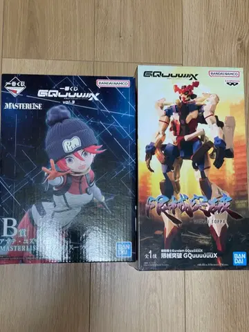 제일복권 건담 지크액스 B상 바닥 프라이스 피규어 세트