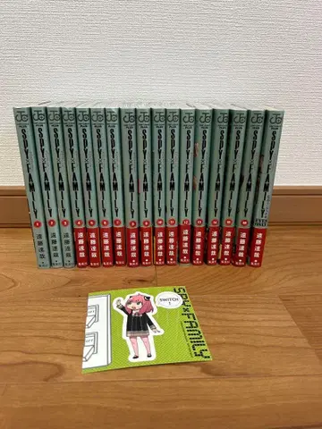 SPY x FAMILY 전권(1~15권) 세트 공식 팬북