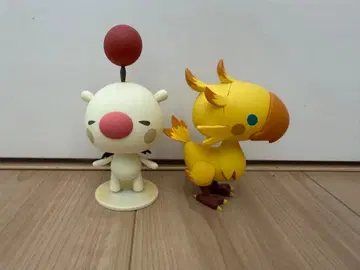 파이널 판타지 초코보 모그리 스타틱 아츠 미니 2체 세트