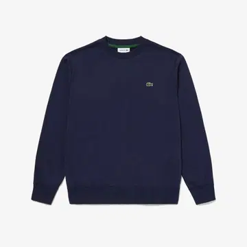 LACOSTE 프리미엄 맨투맨 크루넥 트레이닝복 네이비