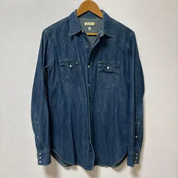 DRESSTERIOR 드레 스테리아 남성용 데님 셔츠 L 던가리 셔츠