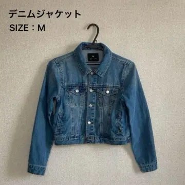 [ 새상품급 ] 데님 자켓 면 100% M 사이즈