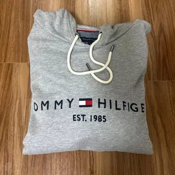 TOMMY HILFIGER 그레이 후드티 XL