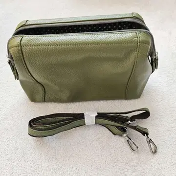 숄더백 파우치 풀 개방 입구 수납 편리