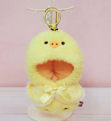 리락쿠마 플러시 코스튬 외출 마스코트 키이로이토리