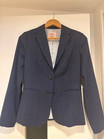 [배송비 포함] 브룩스브라더스 네이비 체크 테일러드 자켓